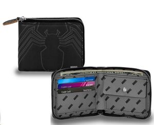 VENOM CARTERA MAN ZIP SPIDER