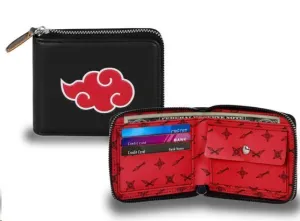 NARUTO CARTERA MAN ZIP CLOUDS