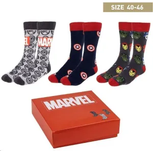 MARVEL PACK CALCETINES 3 MODELOS DIFERENTES
