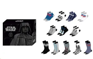 STAR WARS CAJA REGALO CALCETINES TALLA 41/46