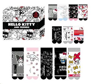 HELLO KITTY CAJA REGALO 12 PARES CALCETINES TALLA 35/41