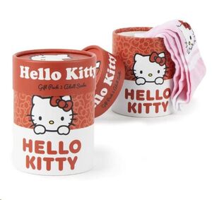 HELLO KITTY PACK CALCETINES 3 PIEZAS