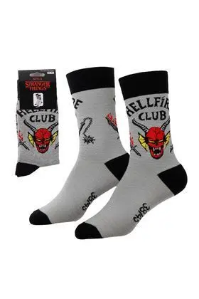 STRANGER THINGS CALCETINES TALLA 38 - 45 HELLFIRE CLUB