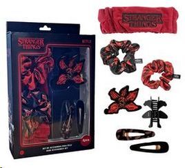 STRANGER THINGS SET DE 6 ACCESORIOS CABELLO
