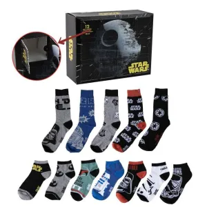 STAR WARS PACK CALCETINES 12 PIEZAS