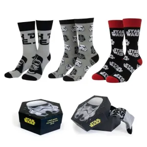 STAR WARS PACK CALCETINES 3 PIEZAS