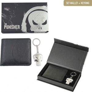MARVEL THE PUNISHER SET REGALO CON CARTERA