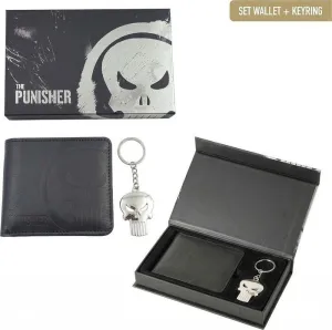 MARVEL THE PUNISHER SET REGALO CON CARTERA