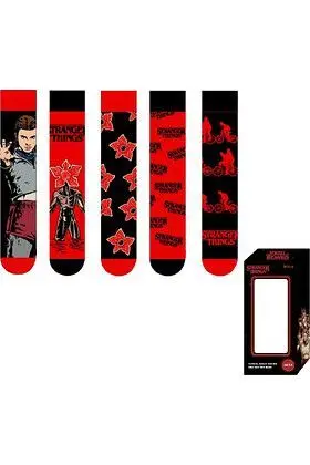 STRANGER THINGS PACK 5 CALCETINES