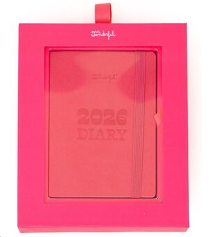 AGENDA POCKET 2026 SEMANAL PEQUEÑA ROSA