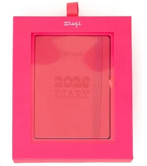 AGENDA POCKET 2026 SEMANAL PEQUEÑA ROSA