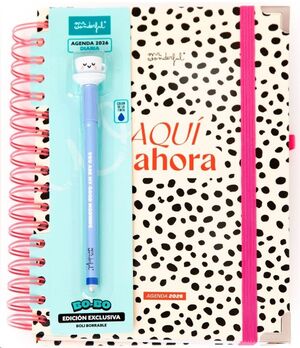 AGENDA MR WONDERFUL DIARIA-AQUÍ Y AHORA + BOLÍGRAFO DE REGALO