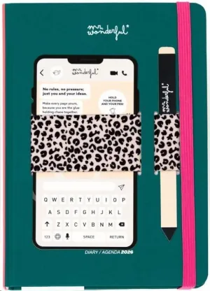 AGENDA BASIC 2026 SEMANAL CON SOPORTE PARA MOVIL MY NEW ERA