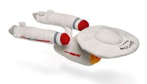 STAR TREK PELUCHE CON SONIDO ENTERPRISE NCC-1701 33CM                      
