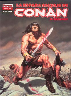 LA ESPADA SALVAJE DE CONAN EL BARBARO #019