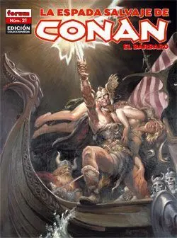 LA ESPADA SALVAJE DE CONAN EL BARBARO #021