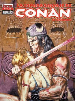 LA ESPADA SALVAJE DE CONAN EL BARBARO #028