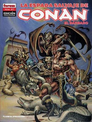 LA ESPADA SALVAJE DE CONAN EL BARBARO #061