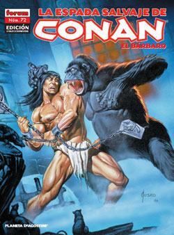 LA ESPADA SALVAJE DE CONAN EL BARBARO #072