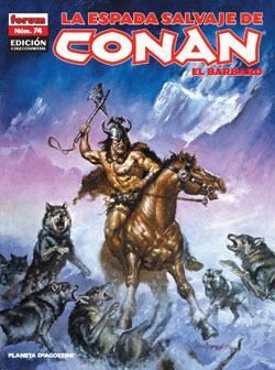 LA ESPADA SALVAJE DE CONAN EL BARBARO #073