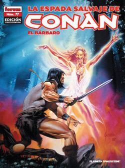 LA ESPADA SALVAJE DE CONAN EL BARBARO #077