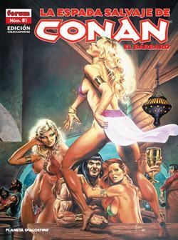 LA ESPADA SALVAJE DE CONAN EL BARBARO #081