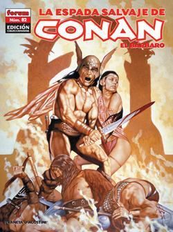 LA ESPADA SALVAJE DE CONAN EL BARBARO #082