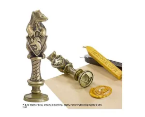 HARRY POTTER SELLO DE LACRE HUFFLEPUFF 10 CM                               