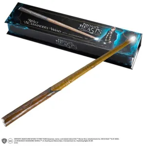 ANIMALES FANTASTICOS VARITA MAGICA LUMINOSA 35 CM NEWT SCAMANDER           