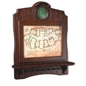 EL HOBBIT LLAVERO DE PARED EN MADERA MAPA DE BAG END