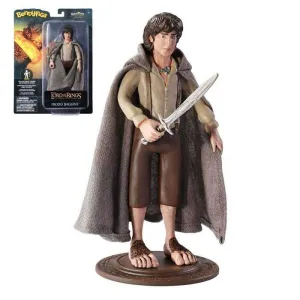 EL SEÑOR DE LOS ANILLOS FIGURA MALEABLE BENDYFIGS 19CM FRODO BAGGINS       