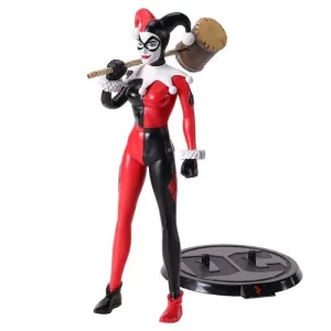 HARLEY QUINN JESTER OUTFIT FIGURA FLEXIBLE 19 CM DC COMICS HARLEY QUINN JESTER OUTFIT FIGURA FLEXIBLE 19 CM DC COMICS
