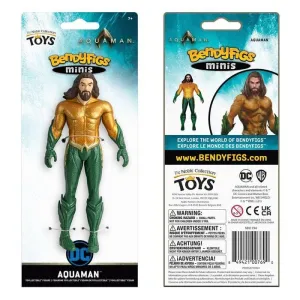 AQUAMAN FIGURA FLEXIBLE 14 CM BENDYFIG DC COMIC