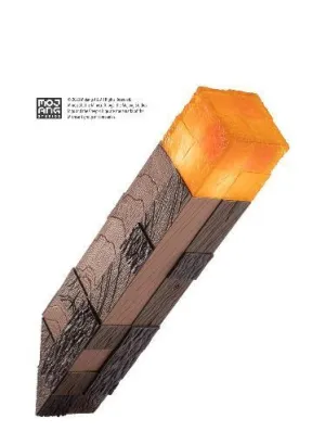 MINECRAFT REPLICA ANTORCHA COLECCIONISTA 25,4 CM