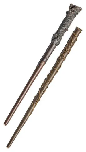 HARRY POTTER RÉPLICA SET DE 2 VARITAS HARRY POTTER & HERMIONE GRANGER 31 CM