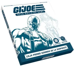 G.I.JOE EL JUEGO DE CONSTRUCCIÓN DE MAZOS SOMBRA DE LA SERPIENTE PROMO BOX