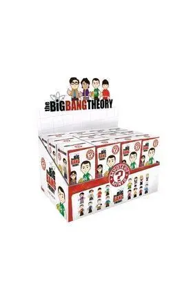 THE BIG BANG THEORY DISPLAY FIGURES 6 CM MYSTERY MINI                      