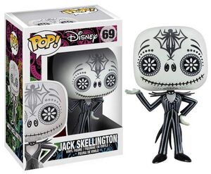 PESADILLA ANTES DE NAVIDAD FIGURA 10 CM JACK SKELLINGTON VINYL POP         