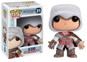 ASSASIN´S CREED FIGURA 10 CM EZIO VINYL POP                                