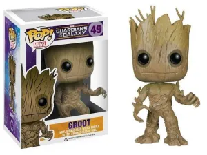 GUARDIANES DE LA GALAXIA FIG.10 CM VINYL POP GROOT                         