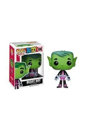 TEEN TITANS GO! BEAST BOY FIG 10 CM VINYL POP DC                           