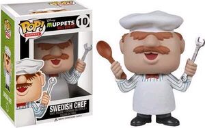 MUPPETS MOST WANTED CHEF SUECO FIG.10 CM VINYL POP                         