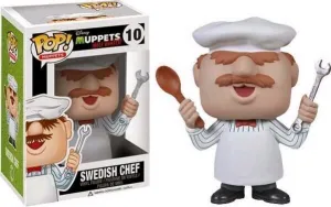 MUPPETS MOST WANTED CHEF SUECO FIG.10 CM VINYL POP                         
