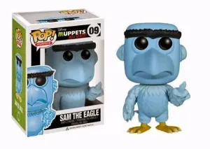 MUPPETS MOST WANTED SAM EL AGUILA FIG.10 CM VINYL POP                      