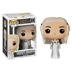 JUEGO DE TRONOS DAENERYS EN VESTIDO DE NOVIA FIGURA 10 CM VINYL POP        