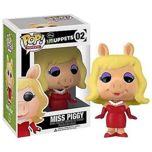 MUPPETS MOST WANTED MISS PEGGY FIG.10 CM VINYL POP                         
