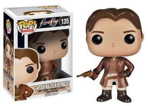 CAPTAIN MALCOM REYNOLDS FIGURA 10 CM VINYL POP FIREFLY                     
