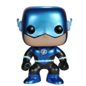 FLASH BLUE LANTERN METALLIC FIGURA 9 CM VINYL POP DC COMICS FLASH BLUE LANTERN METALLIC FIGURA 9 CM VINYL POP DC COMICS