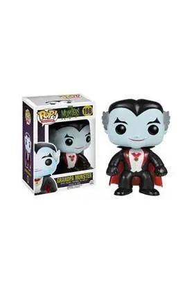 THE MUNSTERS FIGURA 10 CM VINYL POP GRANDPA MUNSTER                        