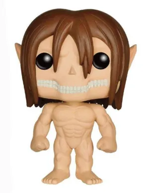 ATAQUE A LOS TITANES FIG 10 CM EREN FORMA TITAN VINYL POP                  